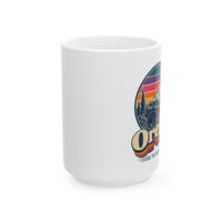 Oregon Retro Sunset Mug