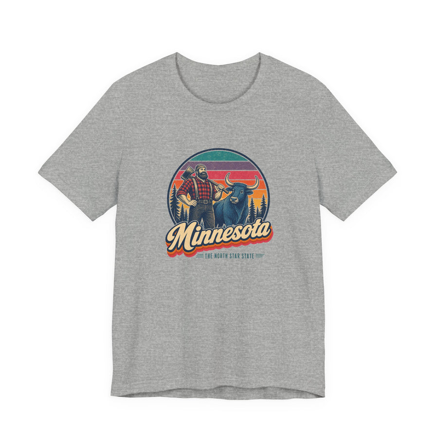 Minnesota Paul Bunyan And Babe Tee