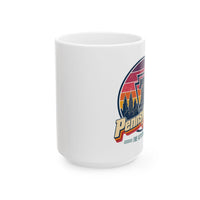 Pennsylvania Retro Sunset Mug