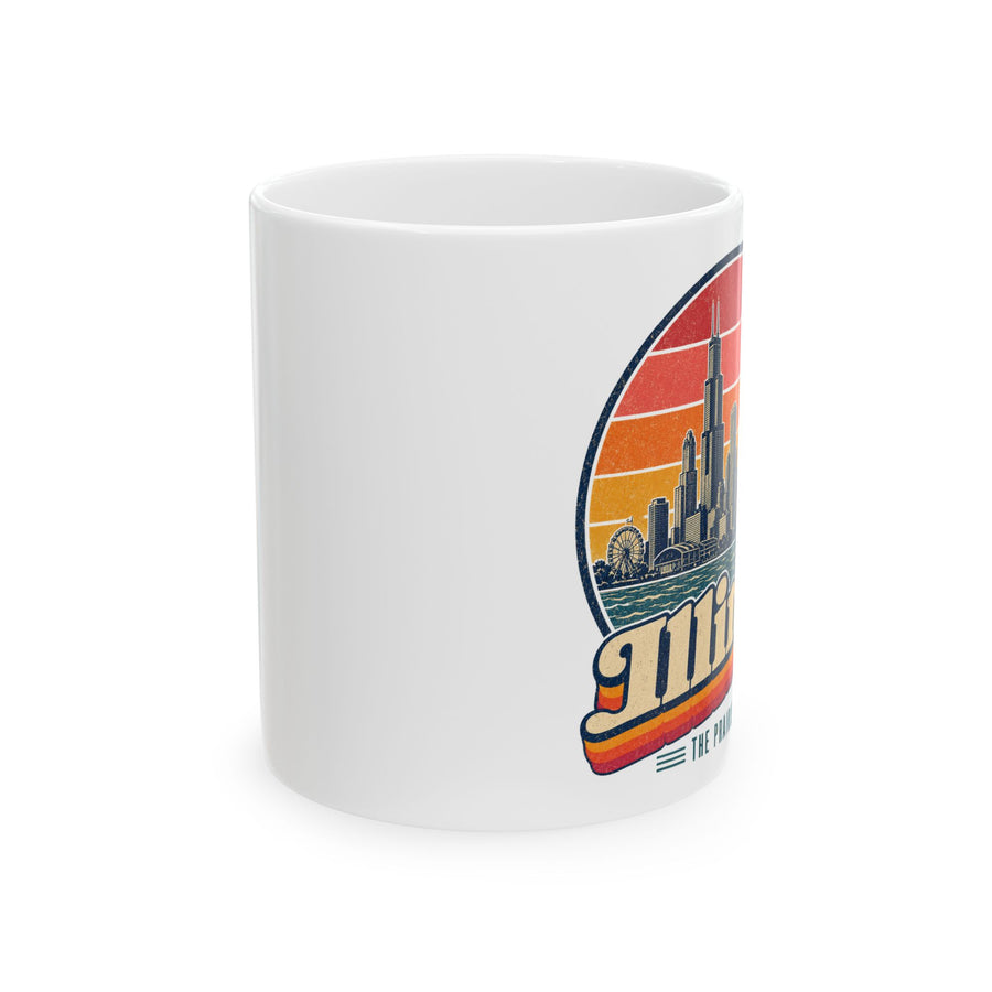 Illinois Chicago Skyline Mug