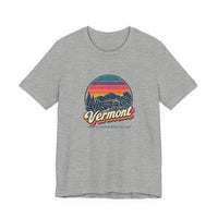 Vermont Retro Sunset Tee
