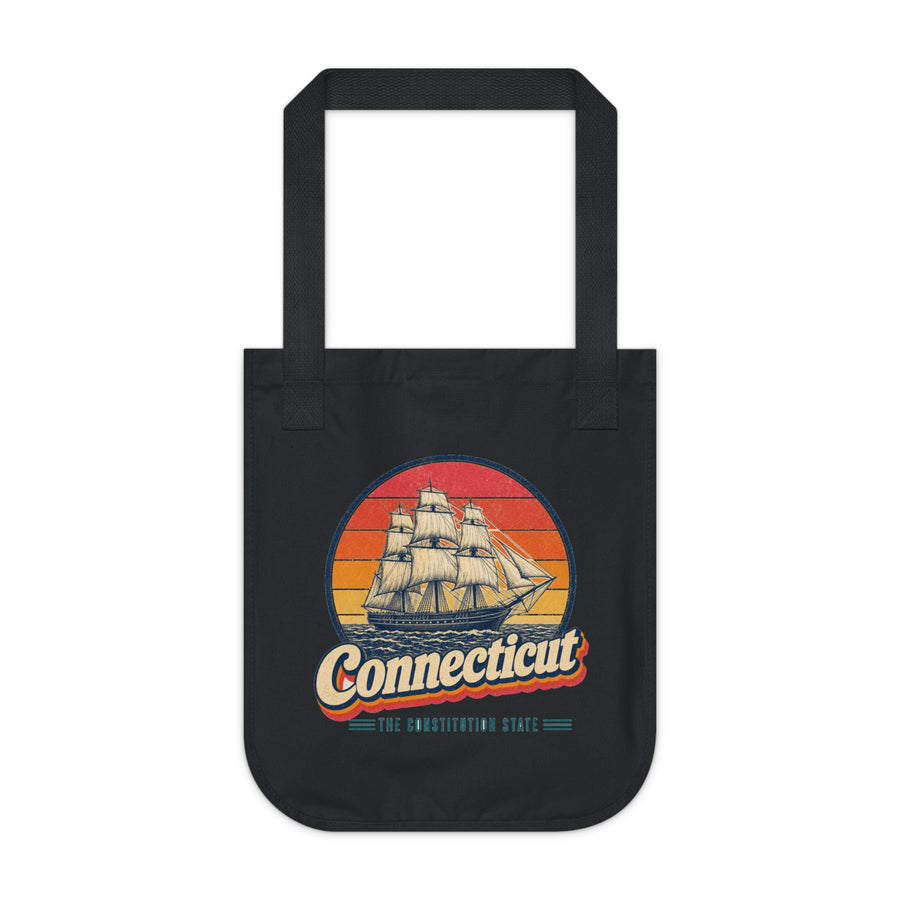 Connecticut Mystic Whaling Ship Tote Bag