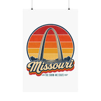 Missouri Gateway Arch Poster