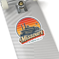 Missouri Riverboat On The Mississippi Sticker