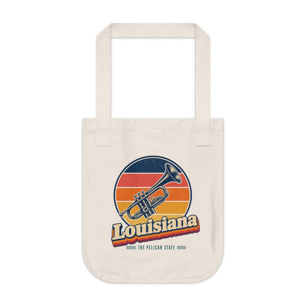 Louisiana Jazz Trumpet Tote Bag