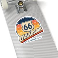 Oklahoma Route 66 Sticker