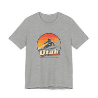 Utah Powder Skiing Tee