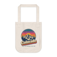 Colorado Retro Sunset Tote Bag