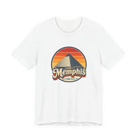Memphis Retro Sunset Tee