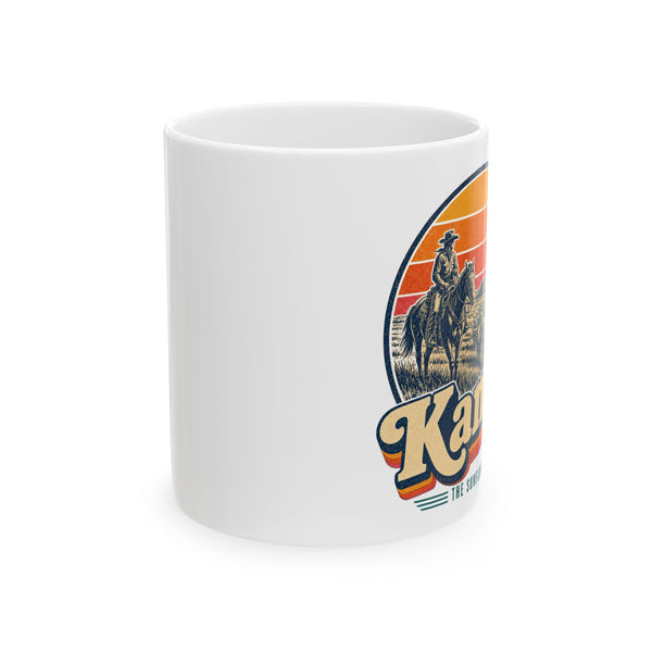 Kansas Dodge City Cattle Drive Mug