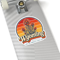 Wyoming Indian Paintbrush Sticker
