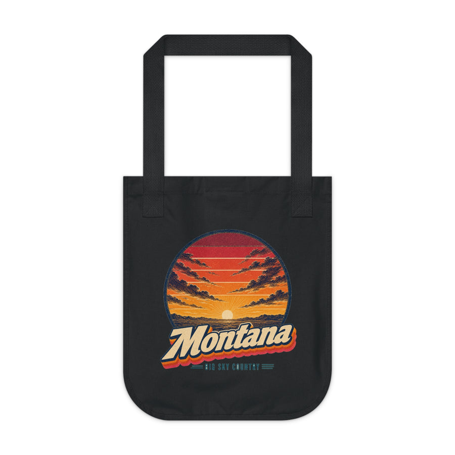 Montana Big Sky Sunset Tote Bag