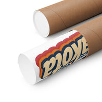 North Dakota Ice Fishing Poster