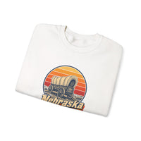 Nebraska Oregon Trail Covered Wagon Sweatshirt