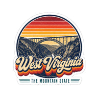 West Virginia New River Gorge Bridge Sticker