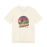 Ohio Retro Sunset Tee