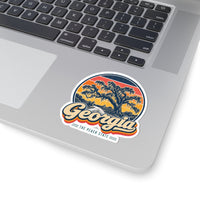 Georgia Savannah Oaks And Spanish Moss Sticker