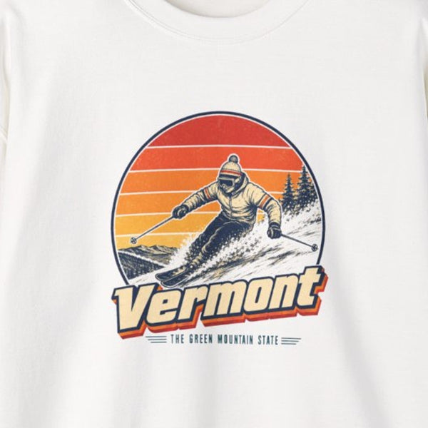 Vermont Skiing Sweatshirt