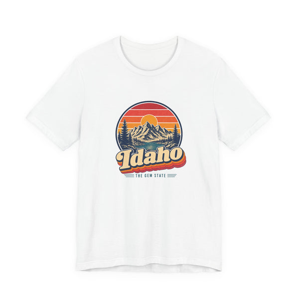 Idaho Sawtooth Mountains Tee