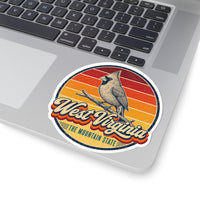West Virginia Cardinal Sticker