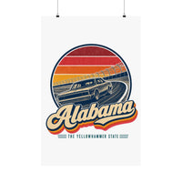 Alabama Talladega Racing Poster