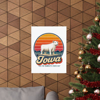 Iowa State Fair Butter Cow Poster