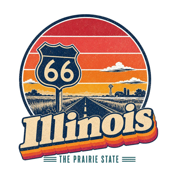 Illinois Route 66 Start Sign Tee
