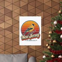 New Jersey Goldfinch Poster