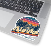 Alaska Retro Sunset Sticker