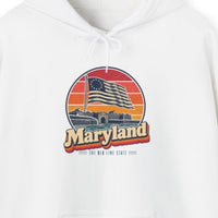 Maryland Fort Mchenry Flag Hoodie