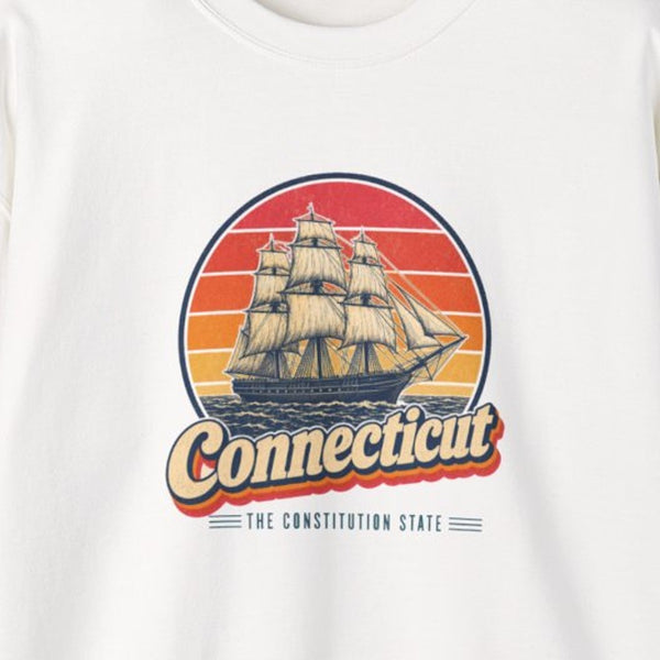 Connecticut Mystic Whaling Ship Sweatshirt