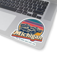 Michigan Classic Detroit Cars Sticker