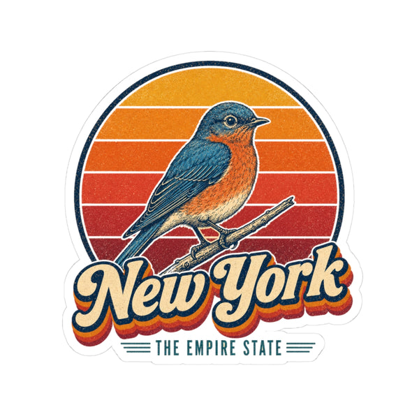 New York Eastern Bluebird Sticker