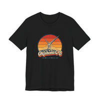 Oklahoma City Retro Sunset Tee