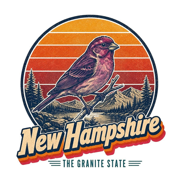 New Hampshire Purple Finch Tee