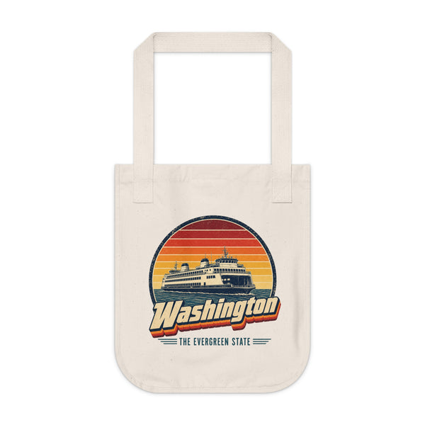 Washington Puget Sound Ferry Tote Bag