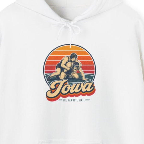 Iowa Wrestling Hoodie