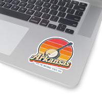 Arkansas Ozark Folk Banjo Sticker