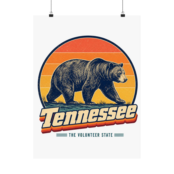 Tennessee Black Bear Poster