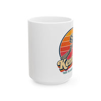 Kentucky Frontier Rifle And Coonskin Cap Mug
