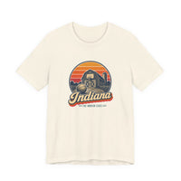 Indiana Basketball Hoop On Barn Tee