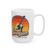 Tennessee Acoustic Guitar Nashville Mug