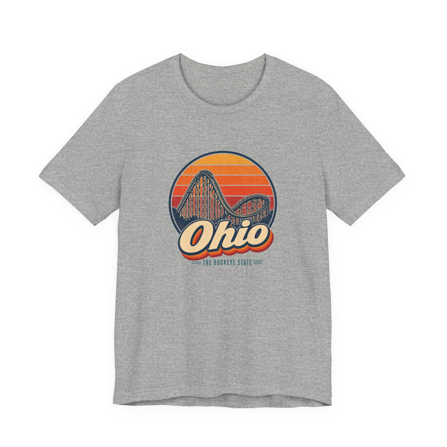 Ohio Roller Coaster Tee