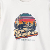 New Hampshire Retro Sunset Sweatshirt