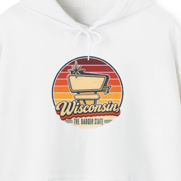Wisconsin Supper Club Sign Hoodie