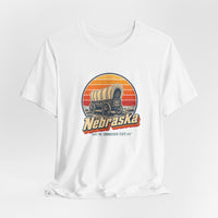 Nebraska Oregon Trail Covered Wagon Tee