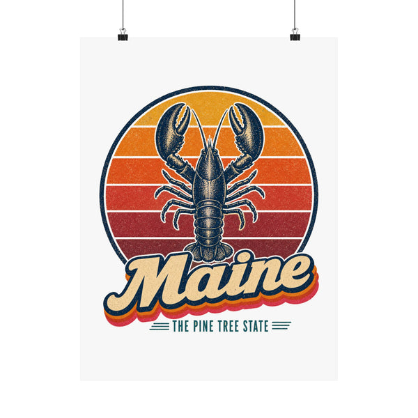 Maine Lobster Poster