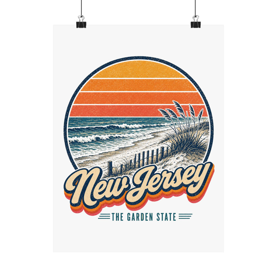 New Jersey Jersey Shore Beach Poster