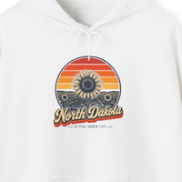 North Dakota Sunflower Fields Hoodie
