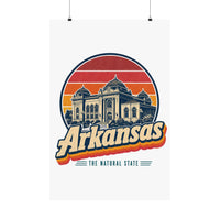 Arkansas Hot Springs Bathhouses Poster